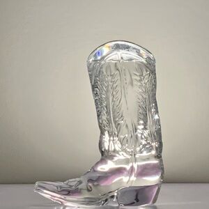 Ralph Lauren signed crystal cowboy boot